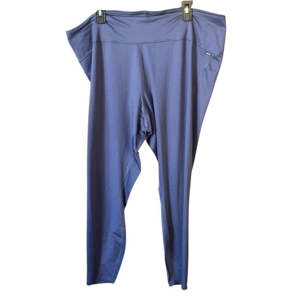 REI Co-op high rise periwinkle base layer 30” leggings 2X women’s #758